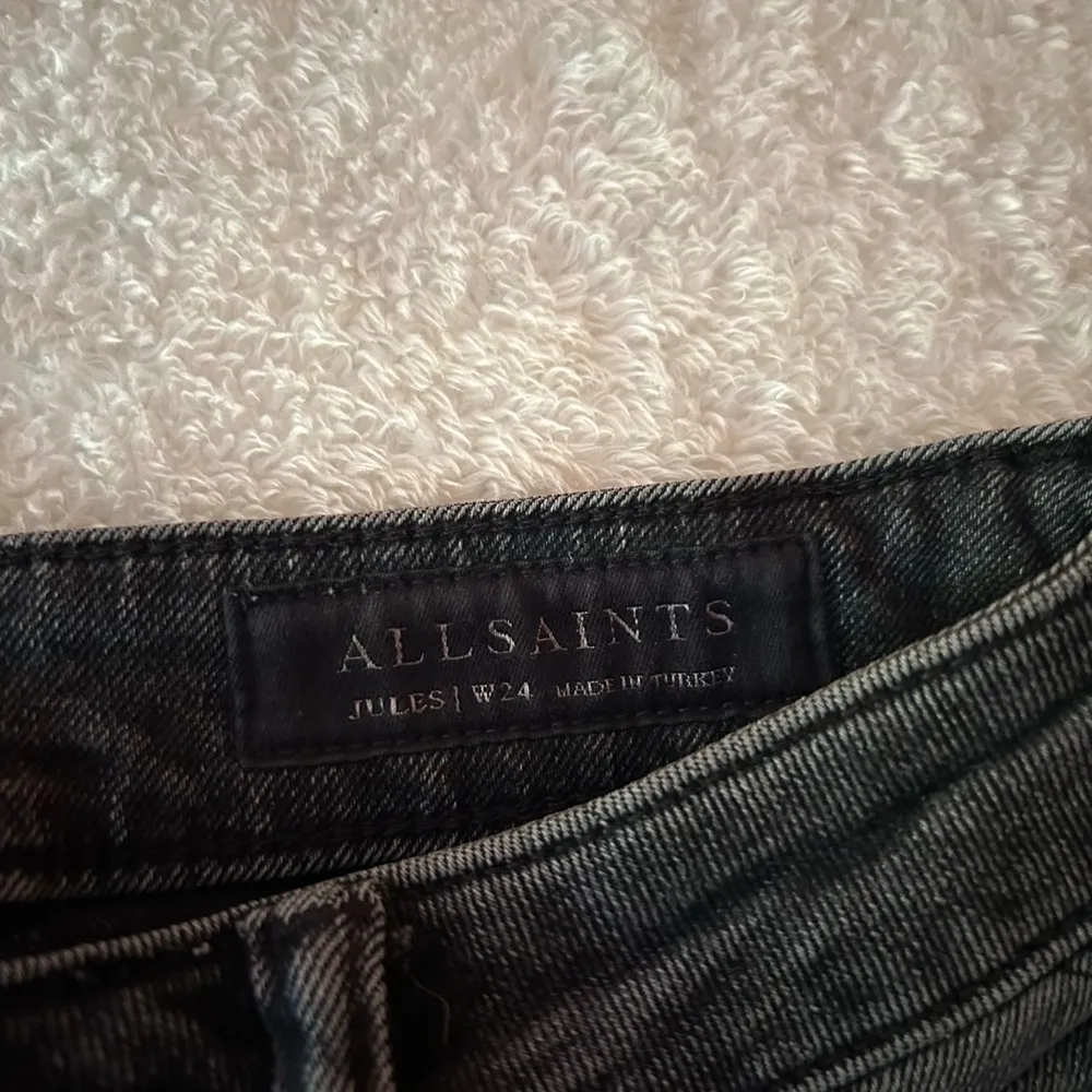 ALL SAINTS Jules High-Rise Comfort‎ Stretch Slim Jeans Size 24 - Image 6