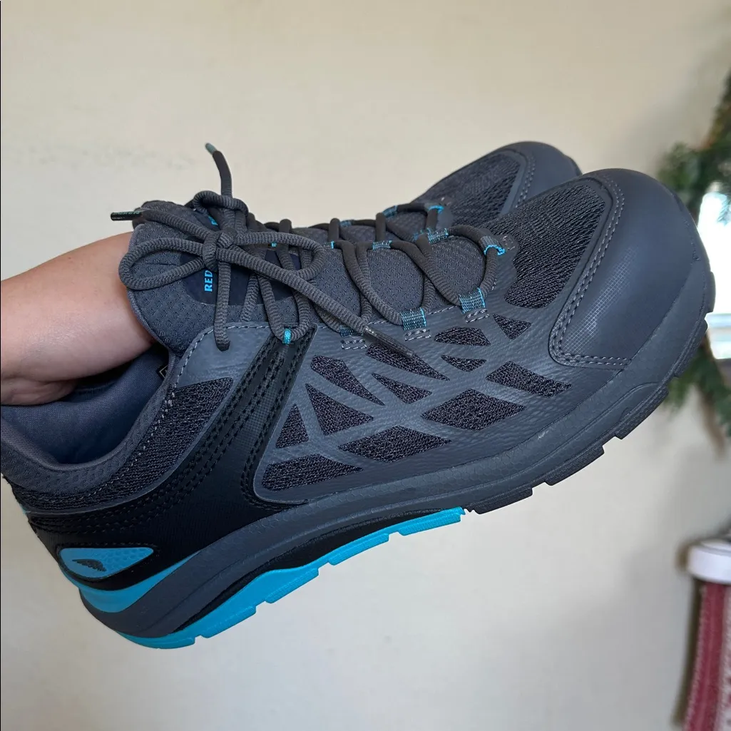 Red Wing Athletic Safety Work Shoes 10 CoolTech work shoes in gray blue size 10 Black - Image 2