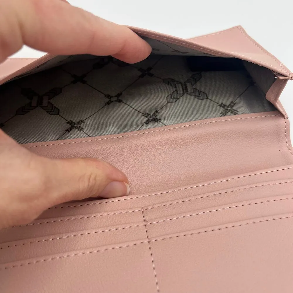 Aimee Kestenberg Women's Pink Billfold Wallet - Image 8