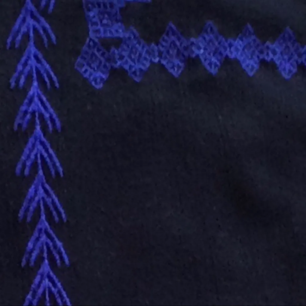 Olive & Oak Boho Embroidered Top Sz Small - Image 10