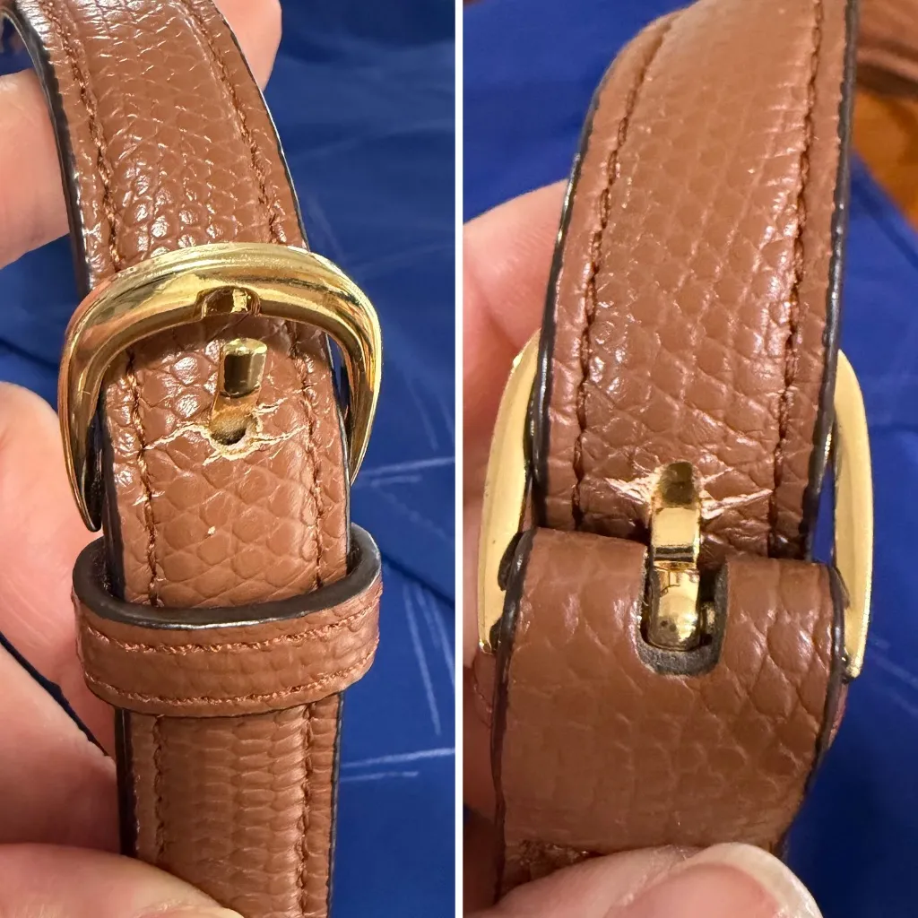 Vera Bradley Blue Nylon Preppy Poly Molly Large Crossbody Bag - Image 7