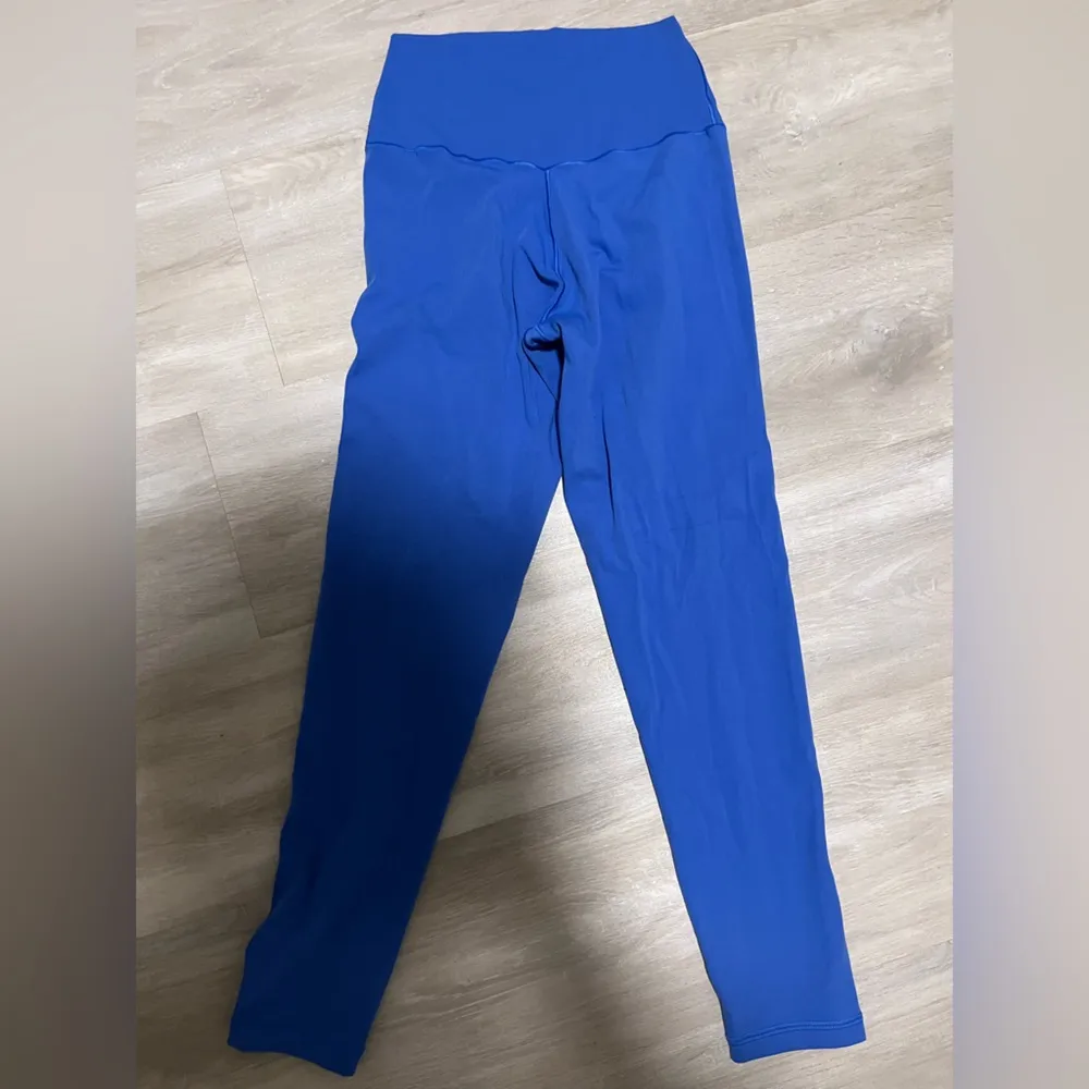aerie crossover blue ankle cut leggings - Image 2