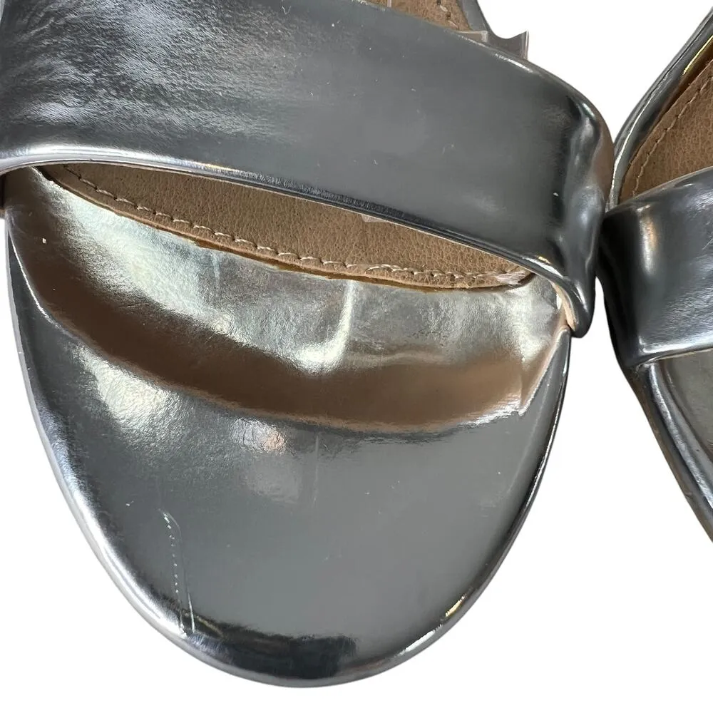 Candie's Open Toe Pumps Size 6.5 Ankle Strap Heels Evening Formal Party Shoe - Image 5