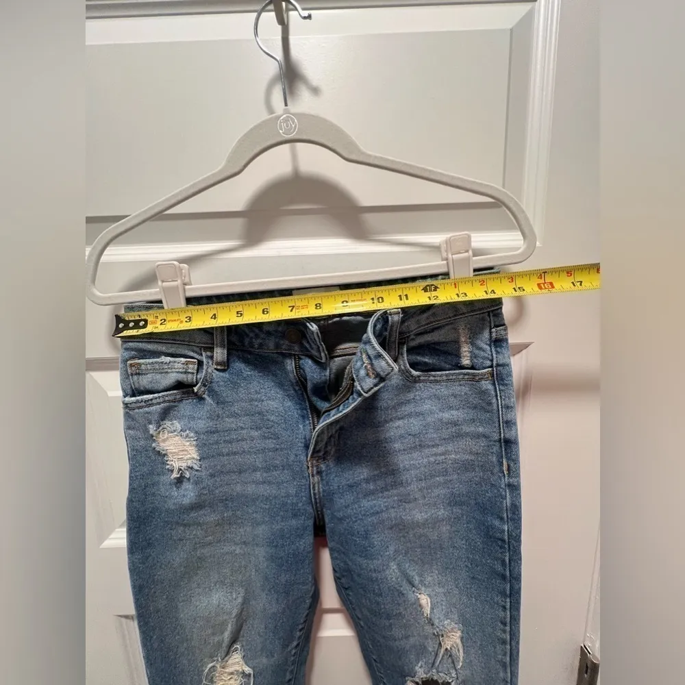 Lulu's Cello High Rise Waisted Denim Distressed Jeans 3 - Image 6