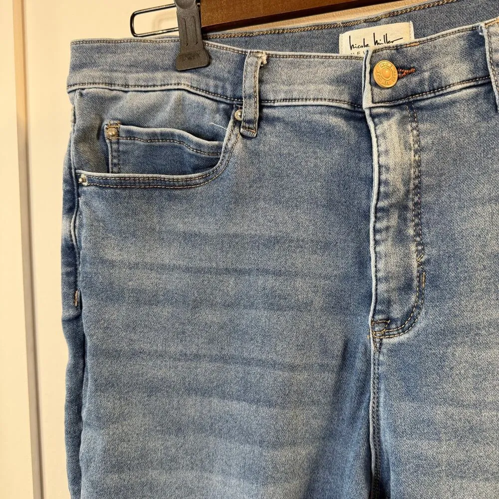Nicole Miller Women’s Soho High Rise Skinny Jeans Size 14 - Image 3
