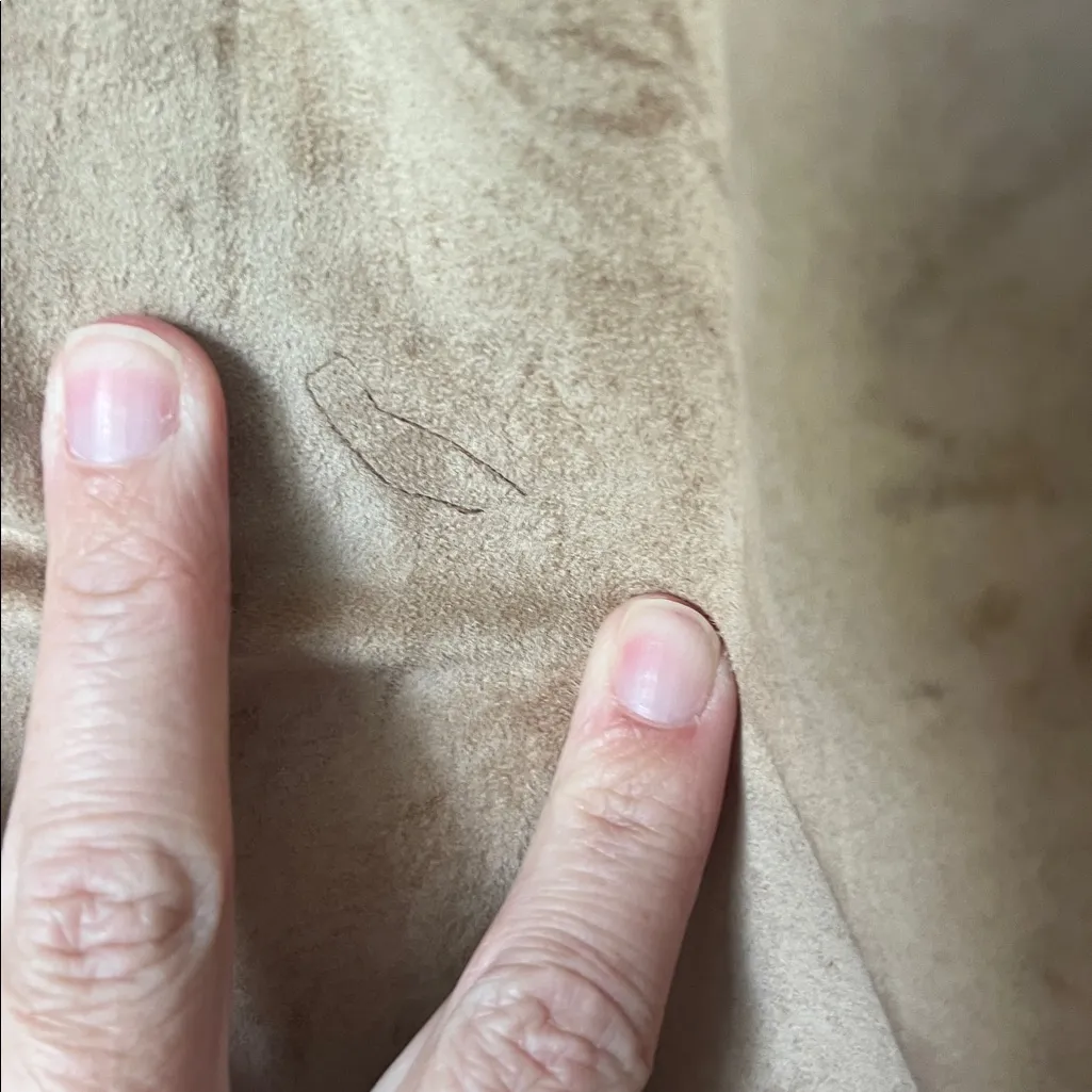 Vintage St. John’s Bay 100% Leather Jacket Camel Brown Size 1X 90s Classic - Image 8