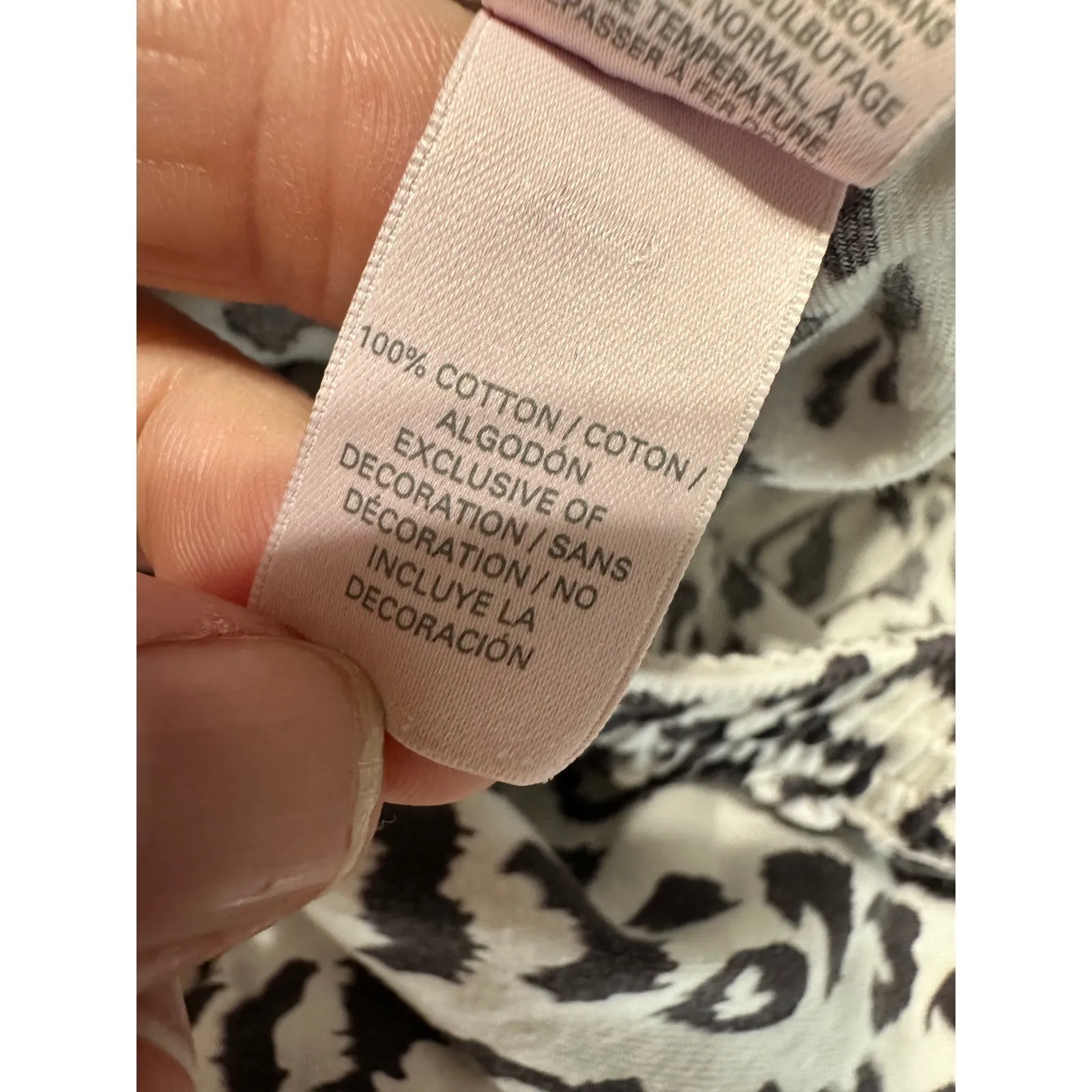 Victoria's Secret Leopard Print Pajama Pants Lounge Sleepwear Size M - Image 6