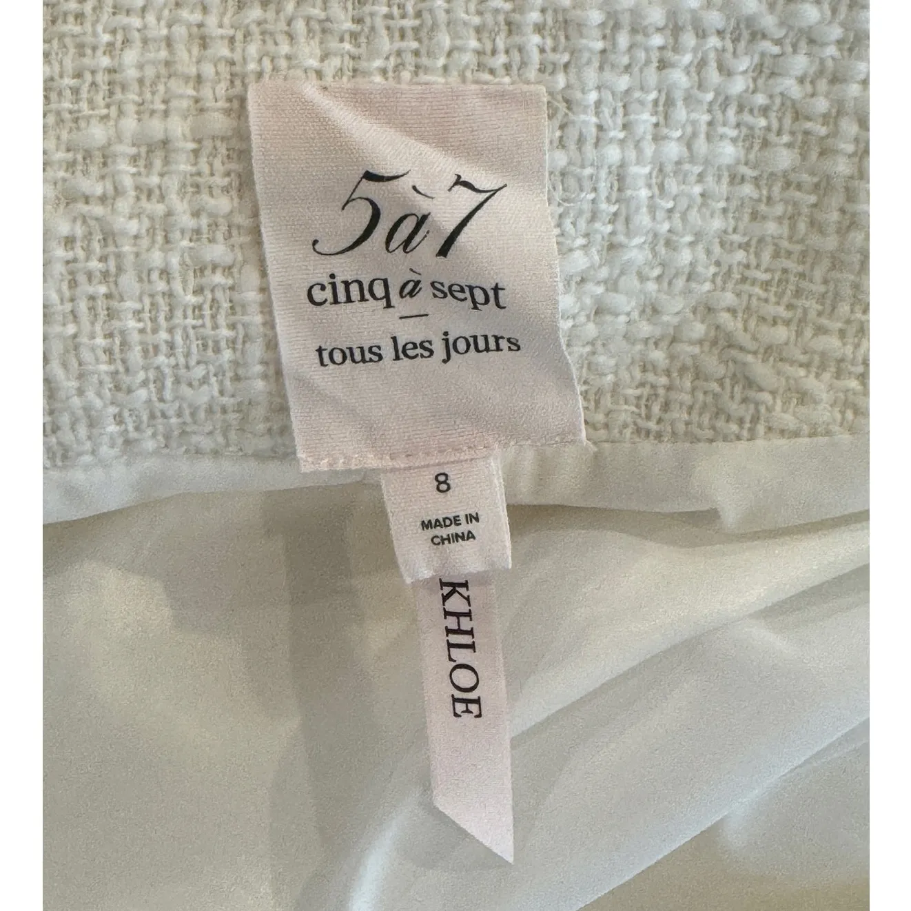 Cinq à Sept Khloe Bouclé Blazer Size 8 - Image 11