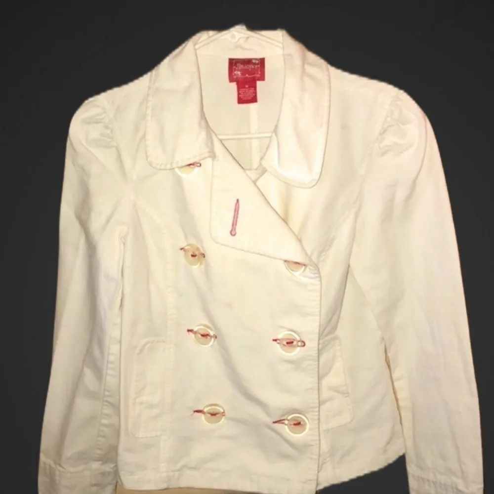Vintage Periscope (Australia) Cotton Jacket‎ White Size M - Image 9