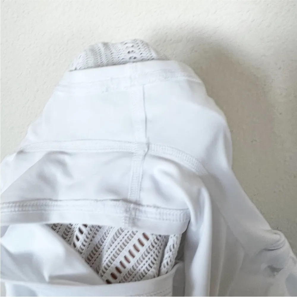 prAna  TWO BEACH WHITE SHORTS S - Image 7