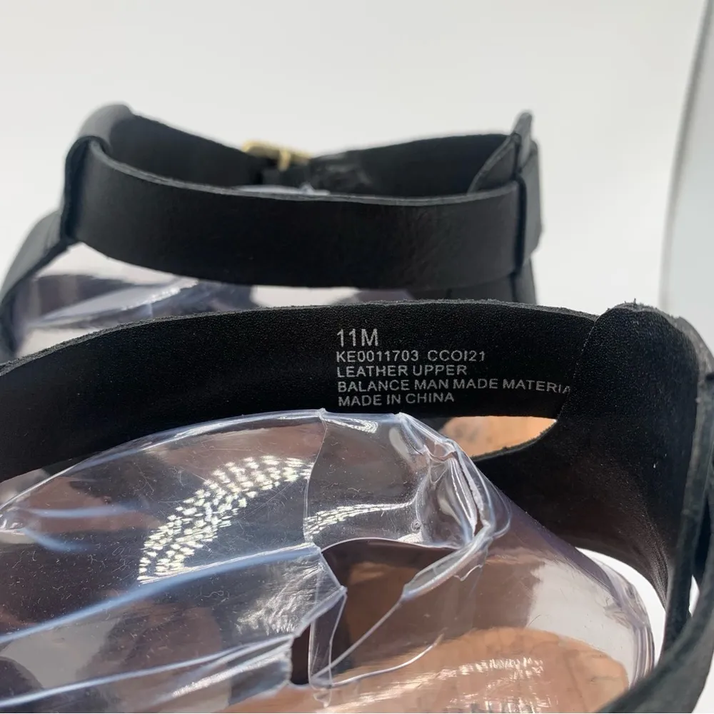 Kork-Ease NWOB Womens Shoes Kork-Ease Camille Sandal black leather size11M 1299 - Image 4