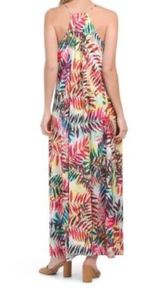 Nicole Miller leaf print dress - Image 2