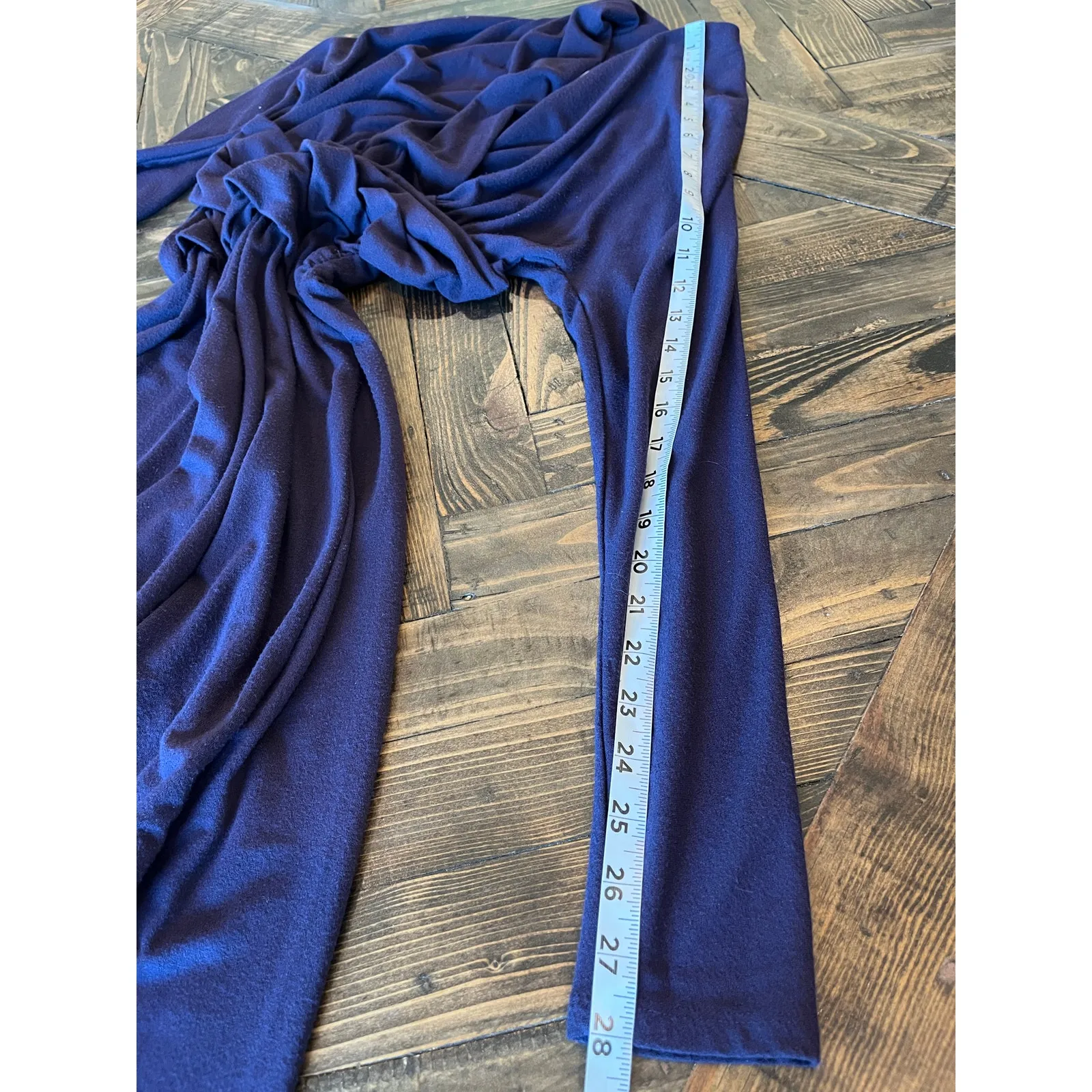 VTG Talbots Faux Wrap Purple dress Women 4 Ballet Ethereal Y2K Fairy Coquette - Image 6