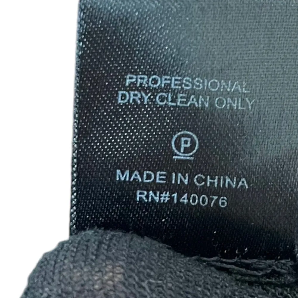 Generation Love Women Black Long Sleeve Top Lace Up Linen Blouse Size Small S - Image 10