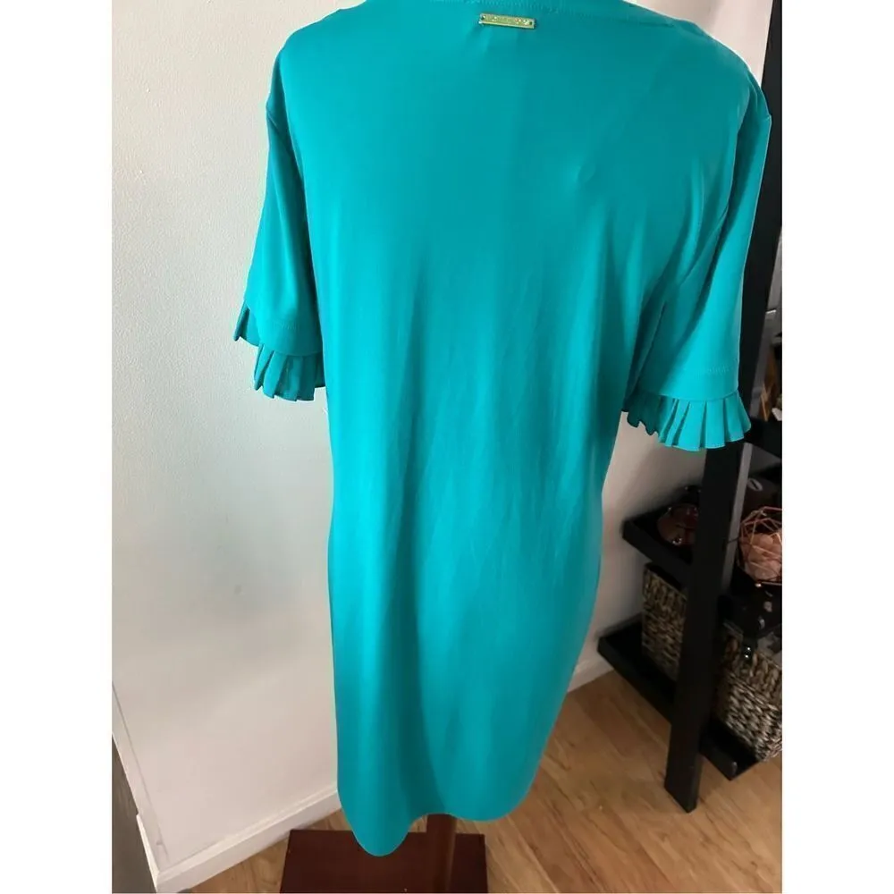 Michael kors green dress size medium - Image 3