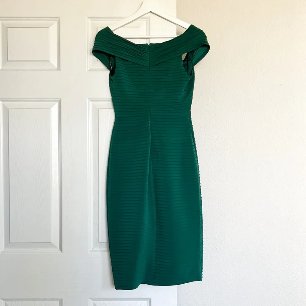 Tadashi Shoji Cisero Pintuck Midi Dress - Image 3