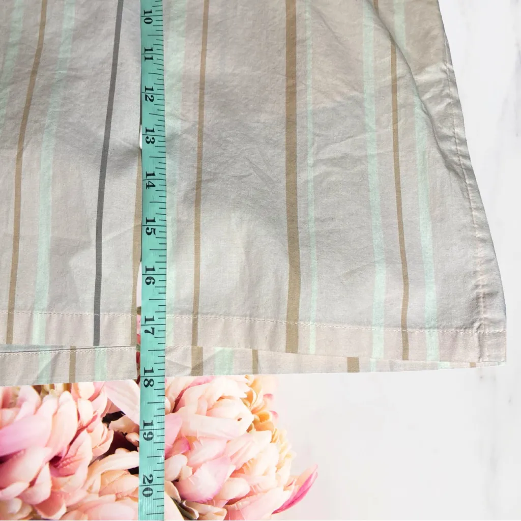 BP Nordstrom Cotton Pink Pinstripe Shorts Sz 2XL NWT - Image 3