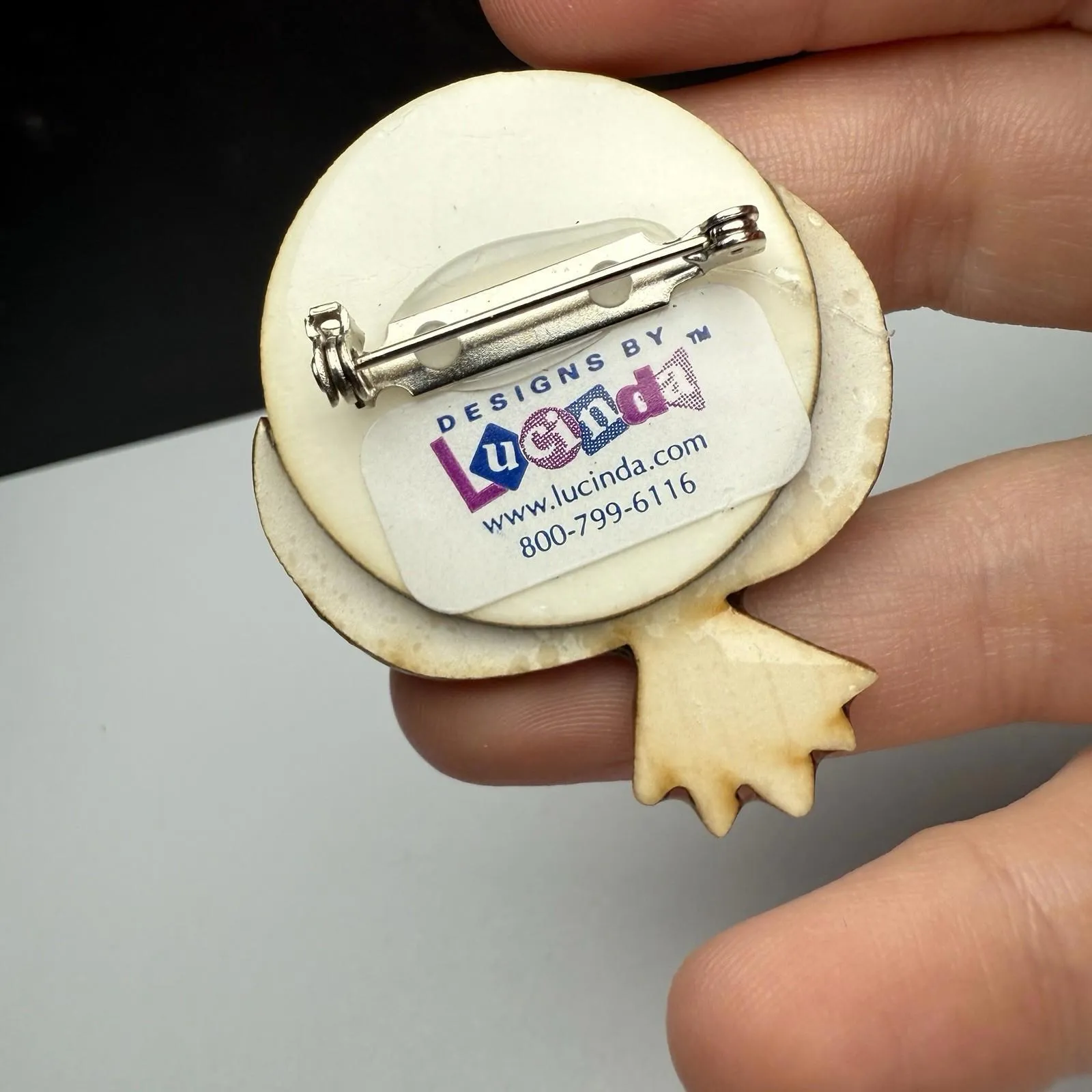 Peace on Earth Dove of World Peace & Olive Branch Designs By Lucinda Brooch Pin - Image 8