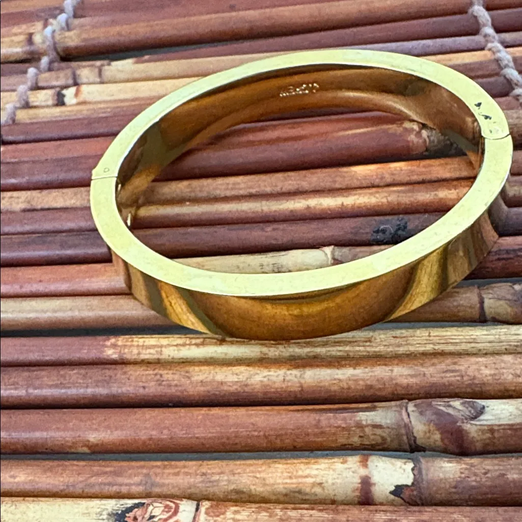 J. Crew Shiny Gold Bracelet - Image 3