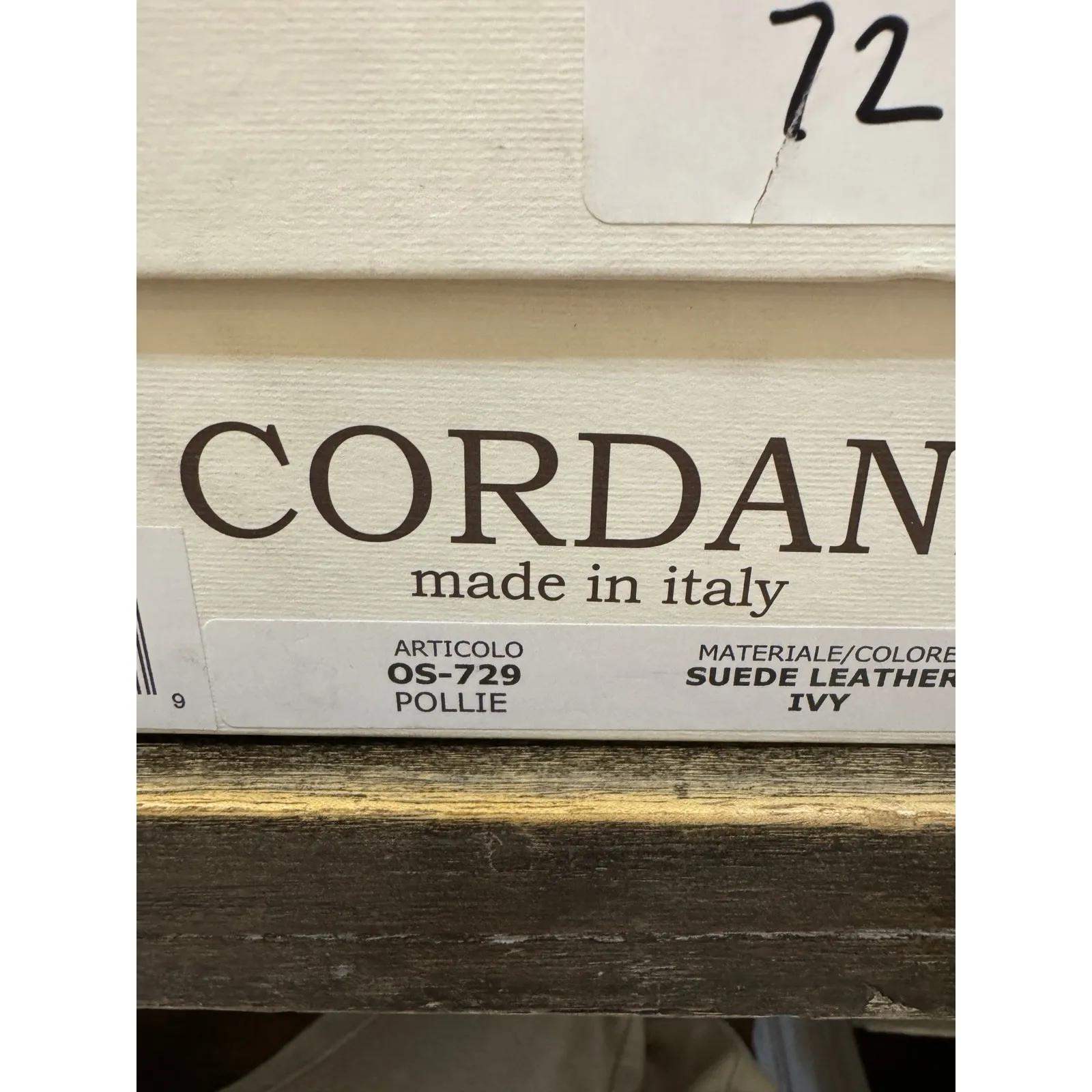 Cordani Pollie Shoes Slide Heeled Sandal Ivy Green Suede Size 41 US 10 - Image 9