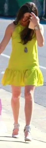 Lulus Chartreuse Dress   - Image 2