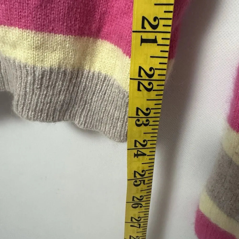 American Eagle Sweater Angora Wool Cashmere Pullover Varsity Preppy Casual L - Image 7