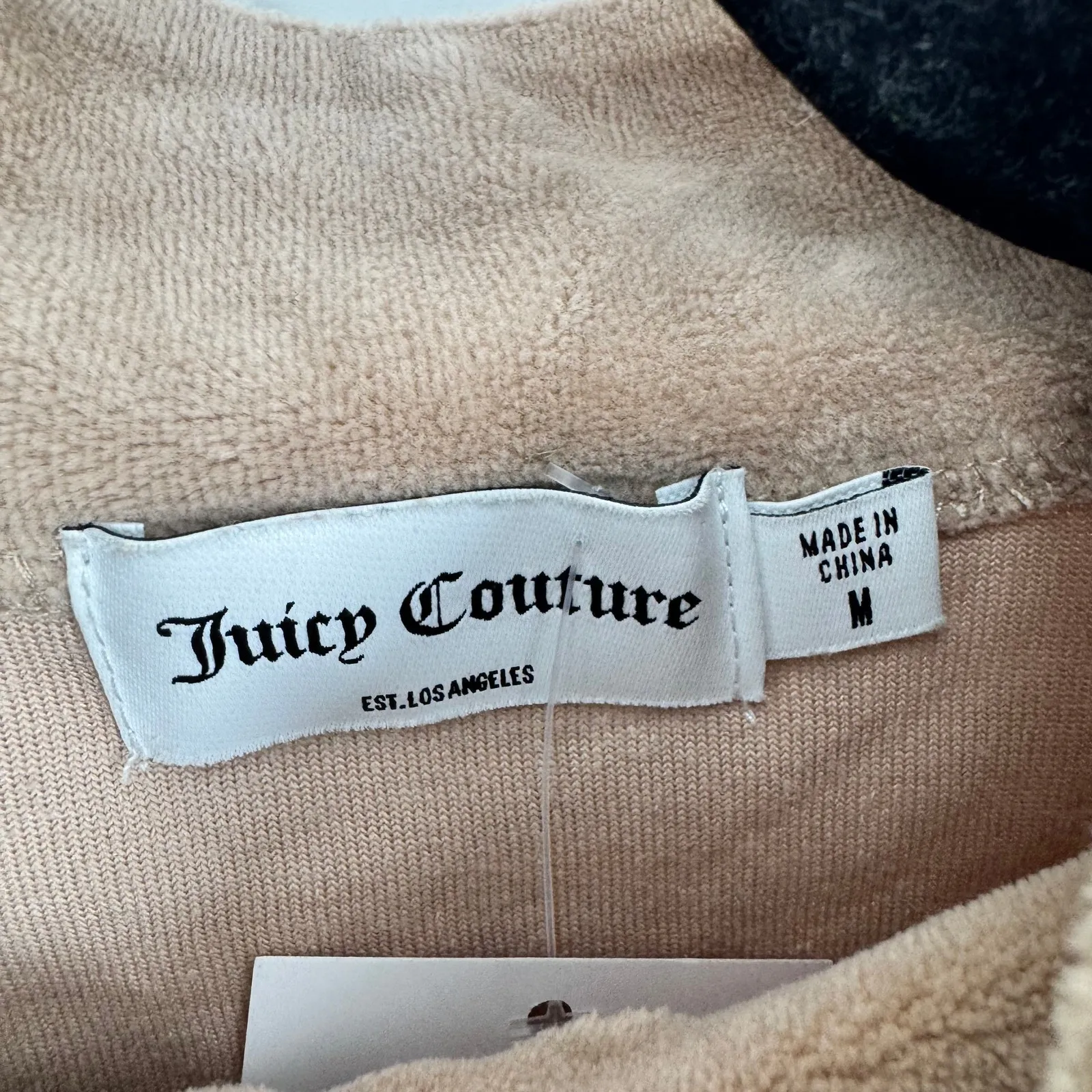 Juicy Couture Caramel & gold classic velour del ray pocketed bottoms & Jacket - Image 3