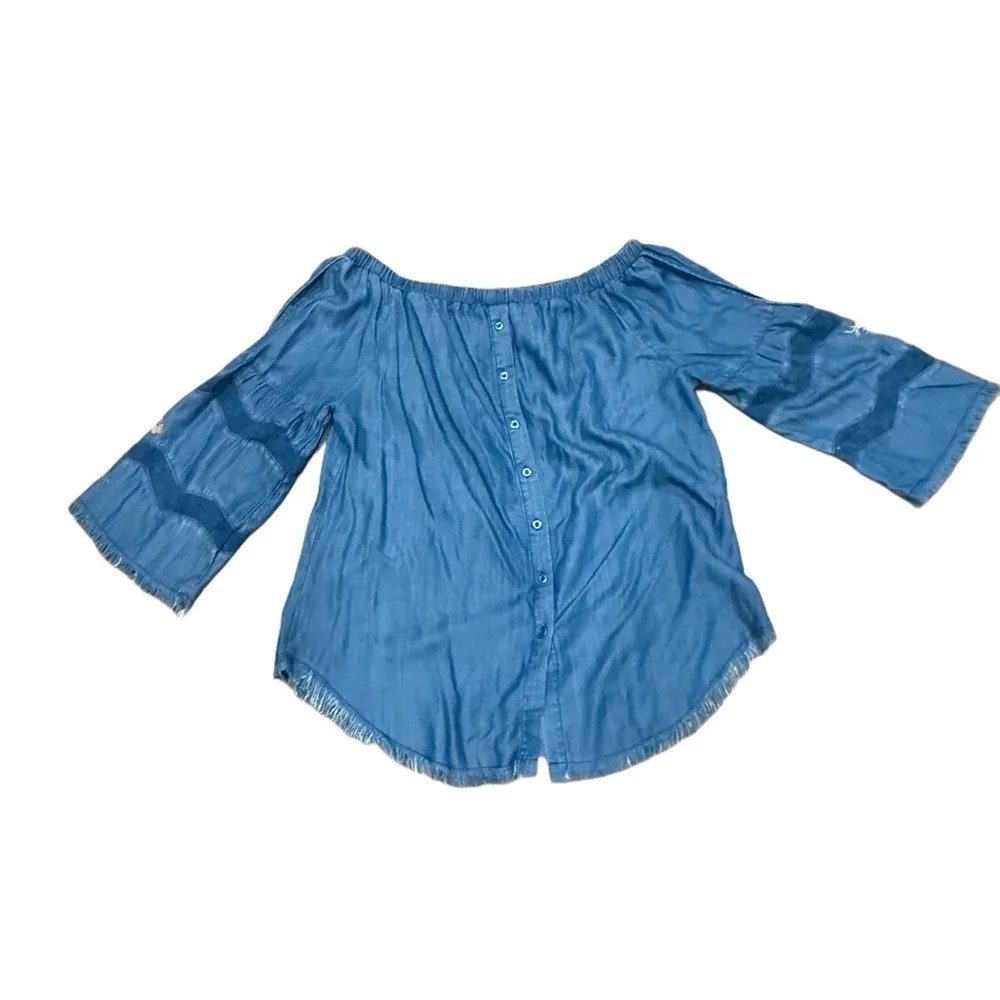 Chelsea & Theodore Blue Denim Pants Gray Size XL - Image 11