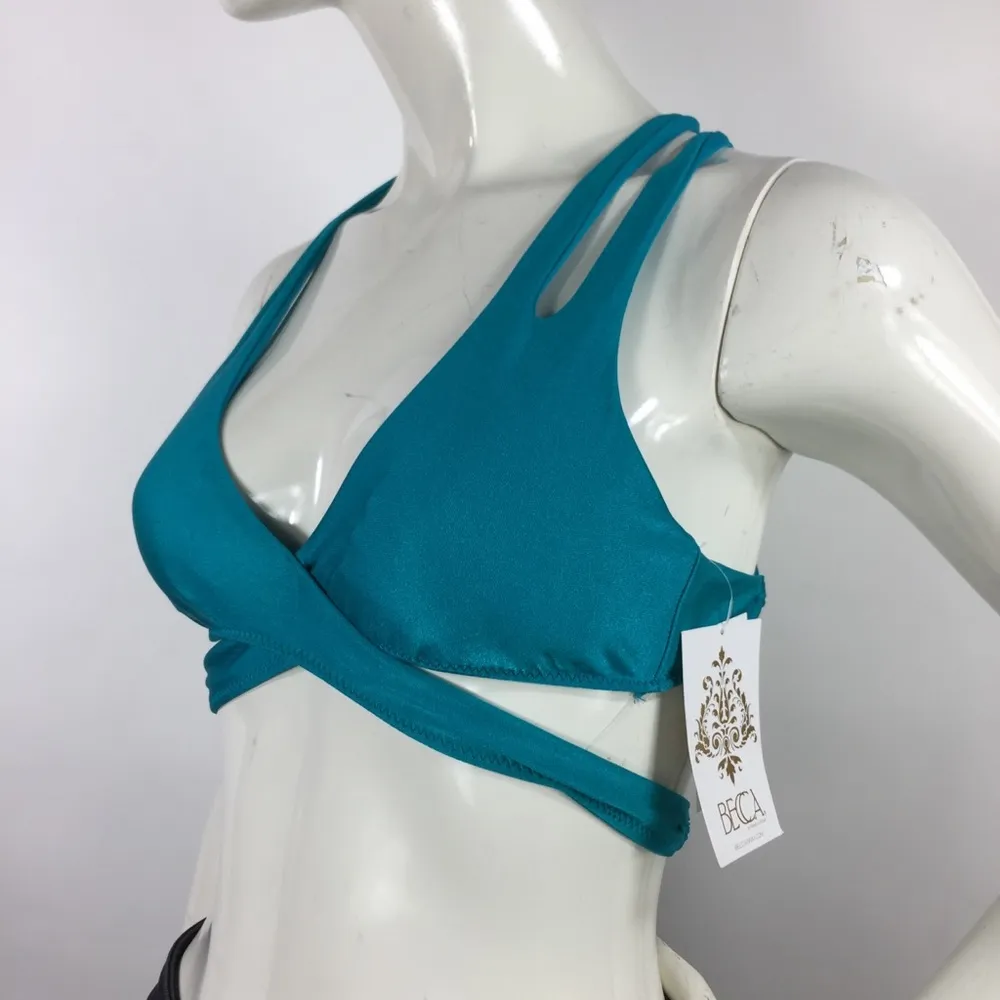 Becca Strappy Lace Up Back Bikini Top - Image 12