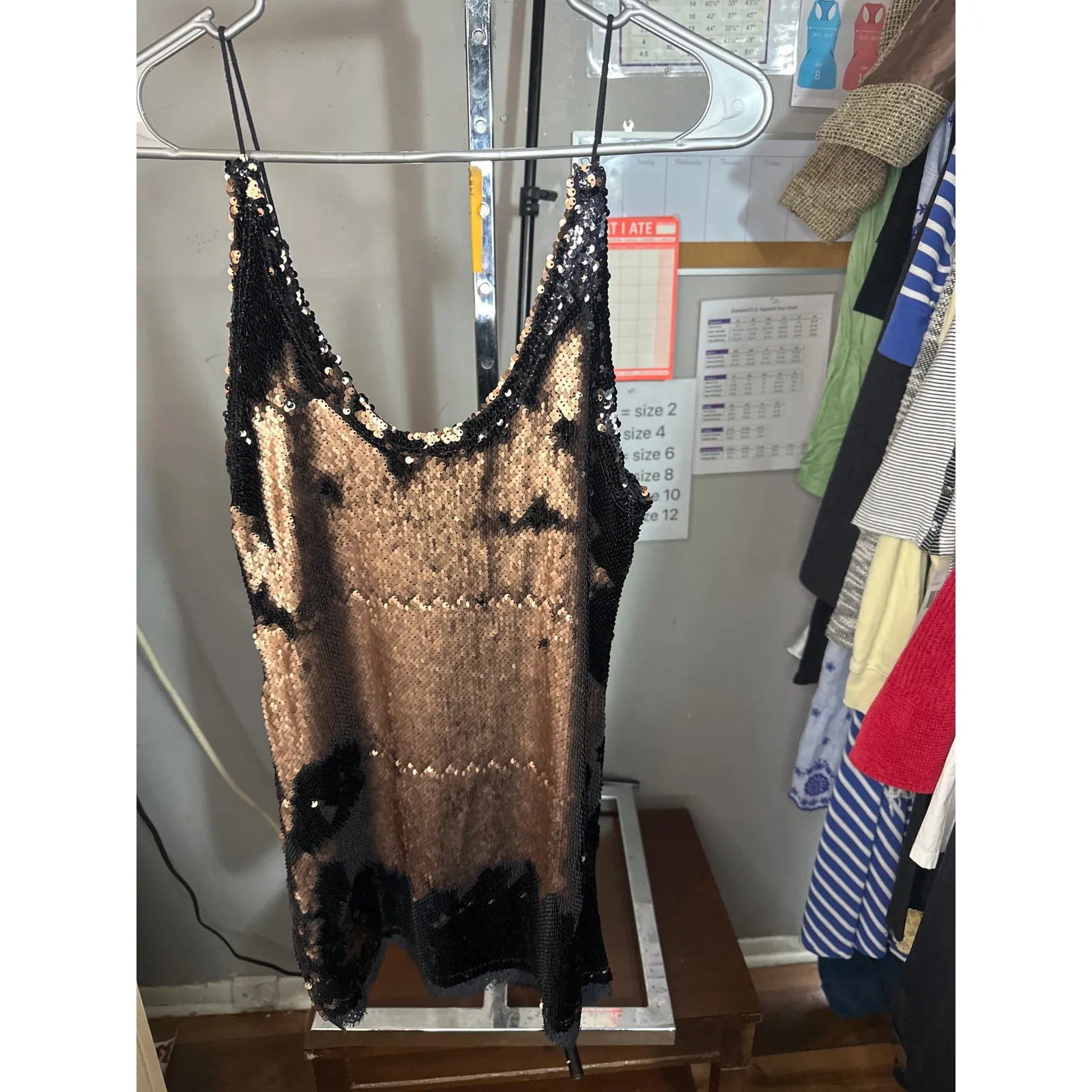 Free People Double Take Sequin Slip dress - Image 2