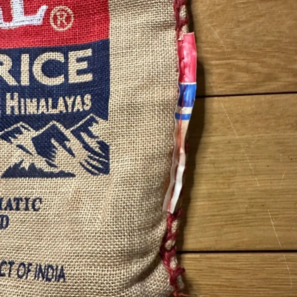 Royal Basmati Rice bag purse bag Red - Image 5