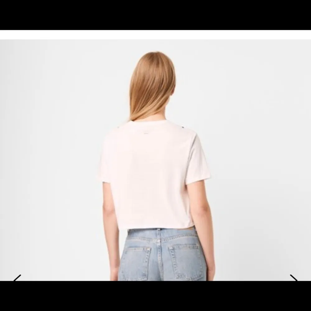 Lace bralette crop tee. Xs - Image 4