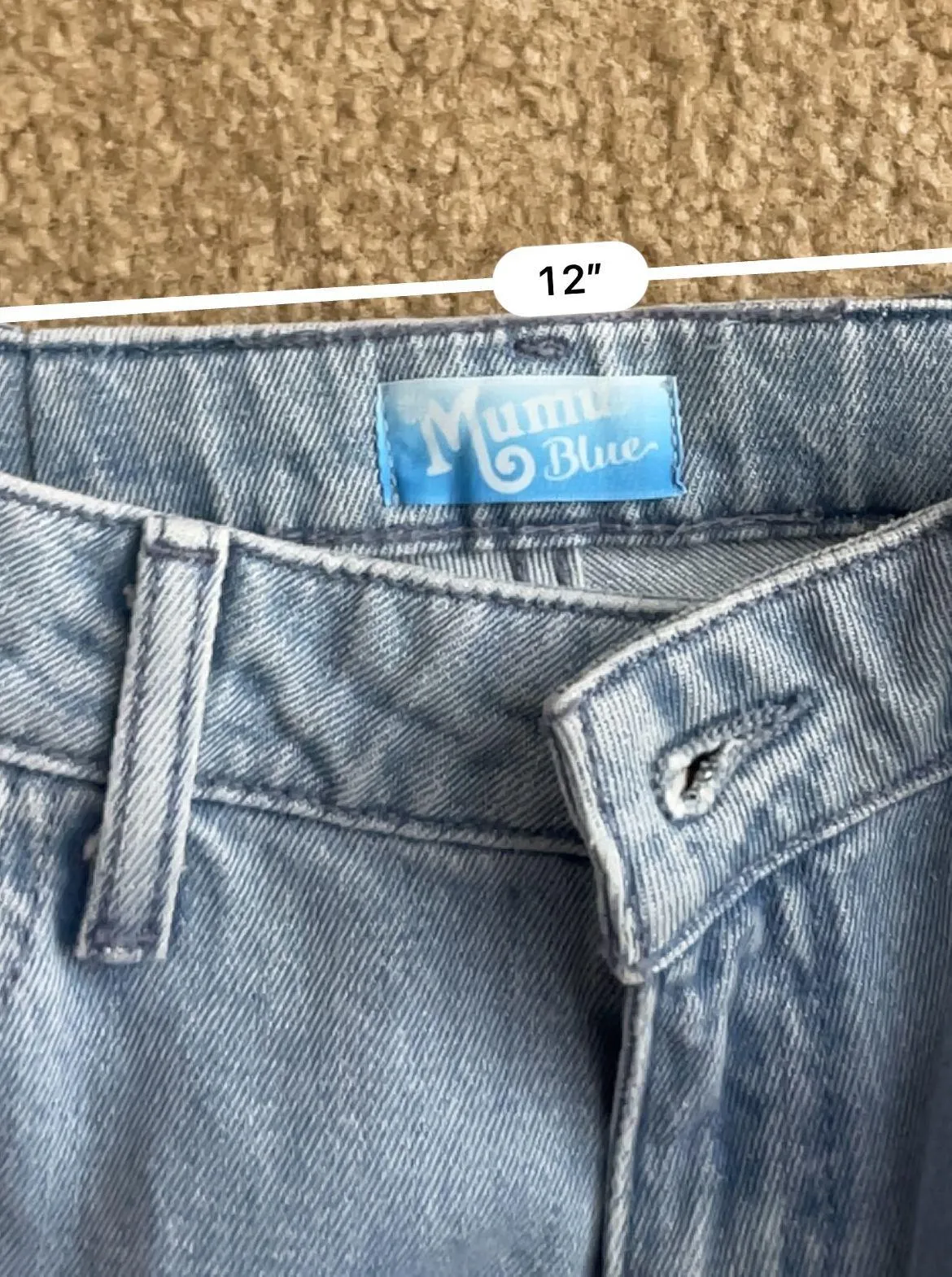 Woodstock Flare Bell Bottom Jeans - Image 9