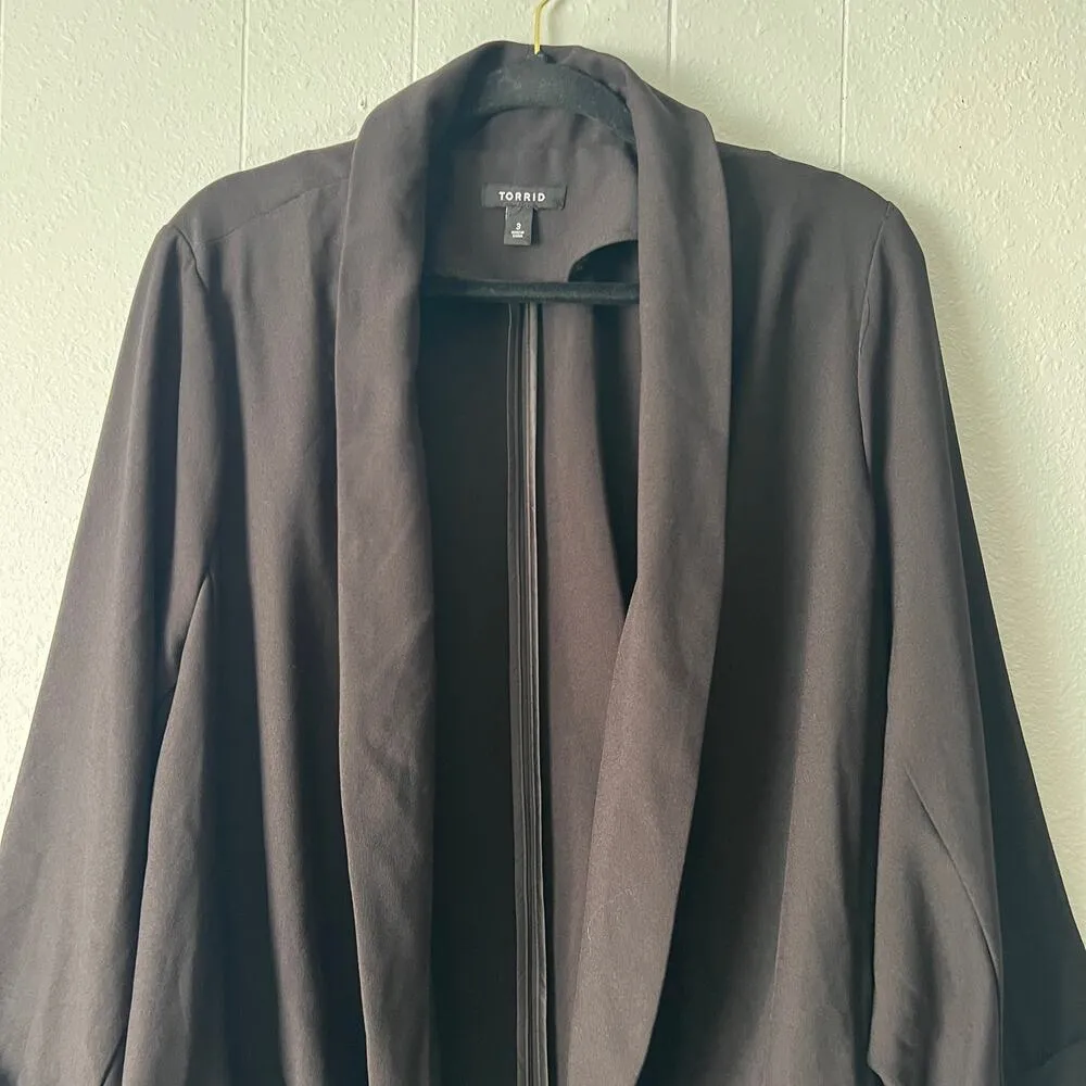 Torrid Womens Blazer Jacket 3X Dark Academia Career Office Workwear Business - Image 5