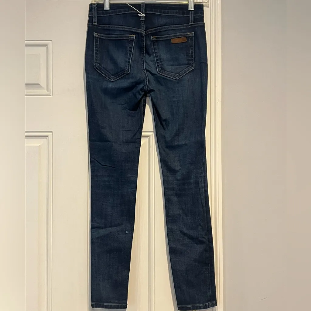 Joes Jeans Sonnet Mid Rise Skinny Cropped Dark Wash Jeans - size 25 - Image 4