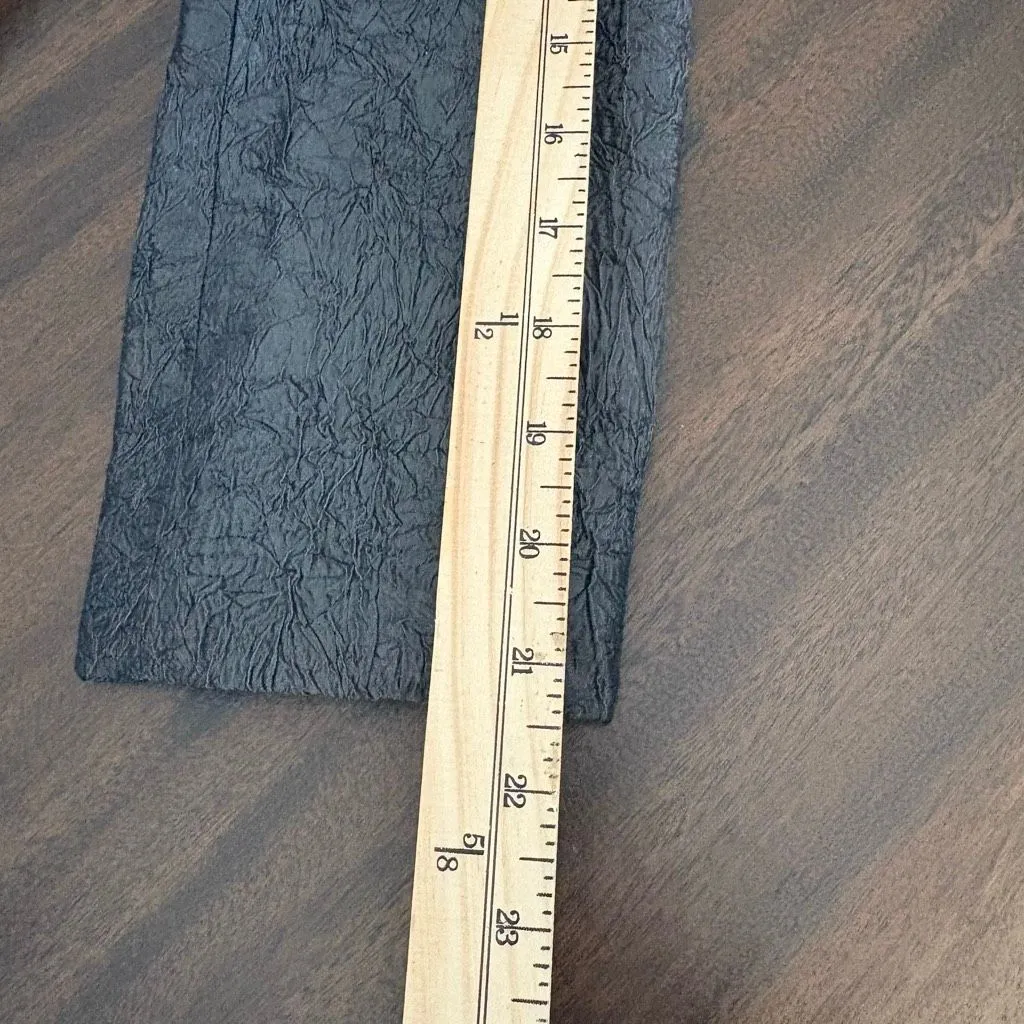 Vtg Cache Alberto Makali Suit Blazer and Skirt Set Foil Texture Gray size 6 - Image 10