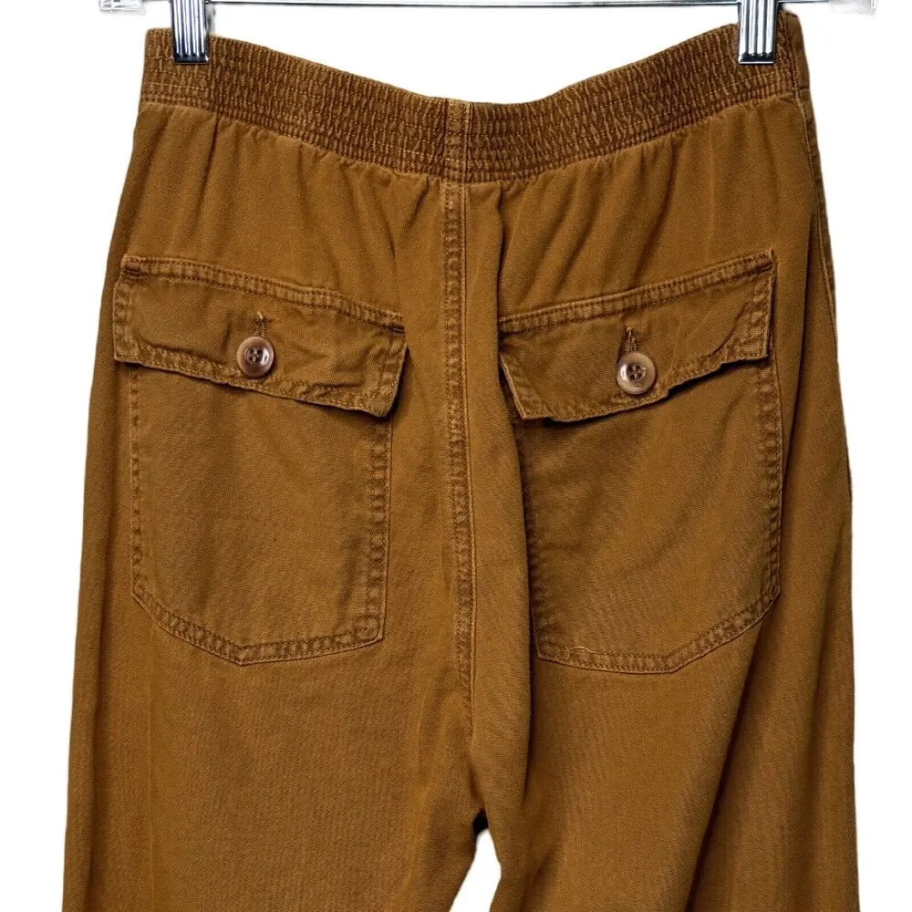 The Great Pants Womens 4 27 Brown The General Crop Wide Leg Neutral Streetwear - Image 4