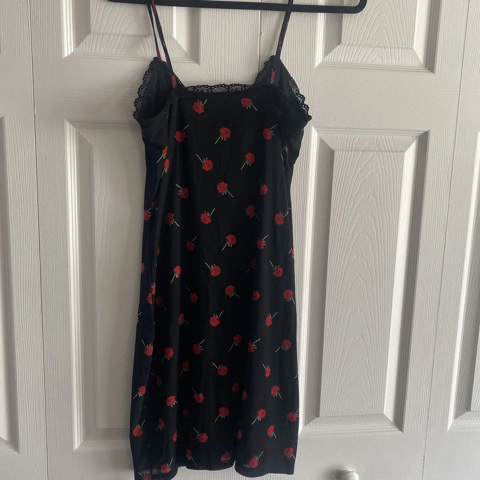 Y2k Women's Medium Fairy Grunge 90s Rose Bodycon Full Clasp Dress Roses Party - Image 8