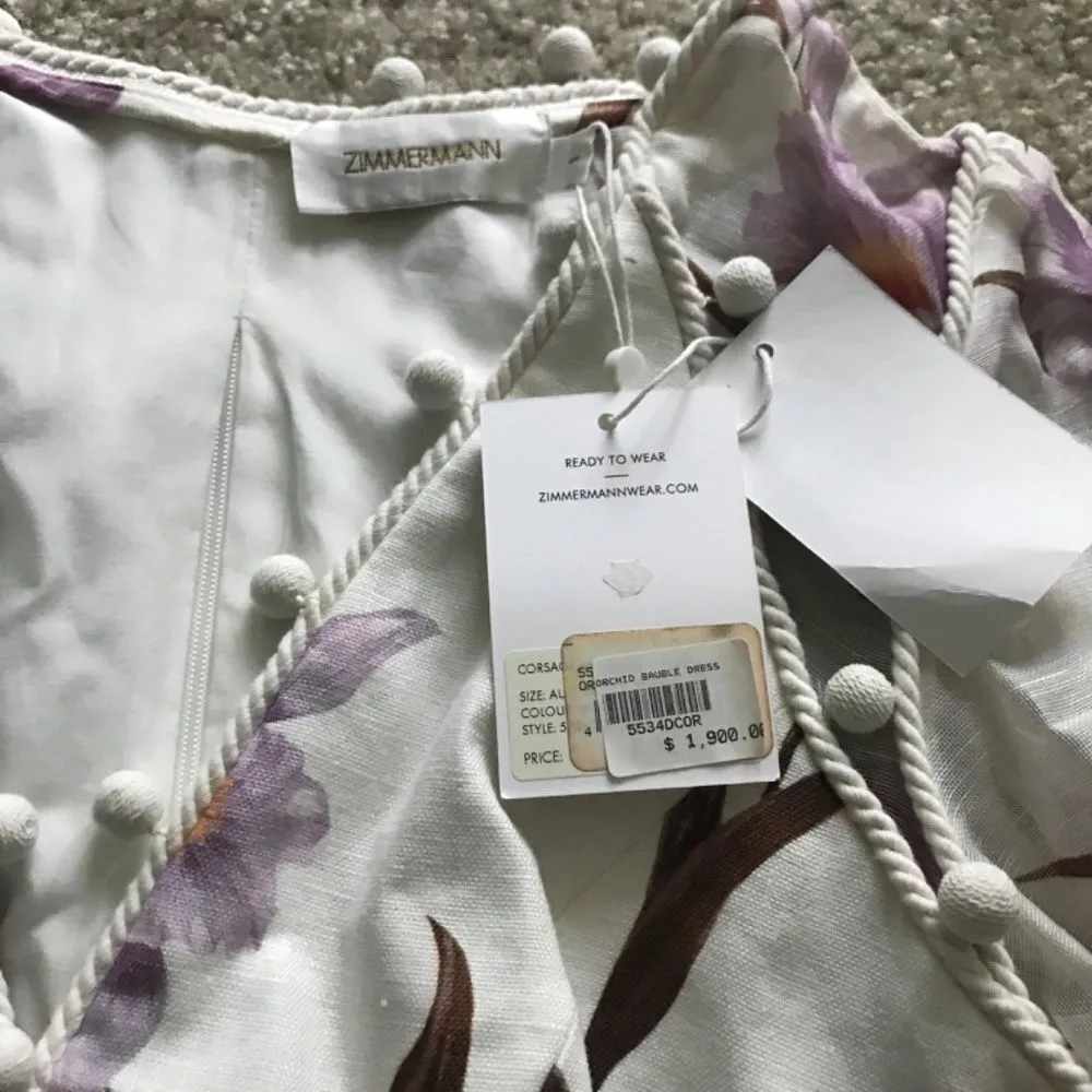 NWT Zimmermann corsage bubble dress - Image 4