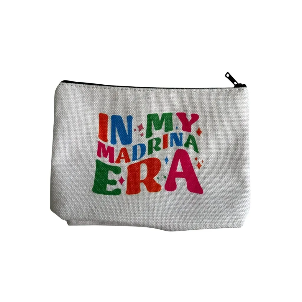 IN MY MADRINA ERA Cosmetic Makeup Bag NEW NWOT - Image 6
