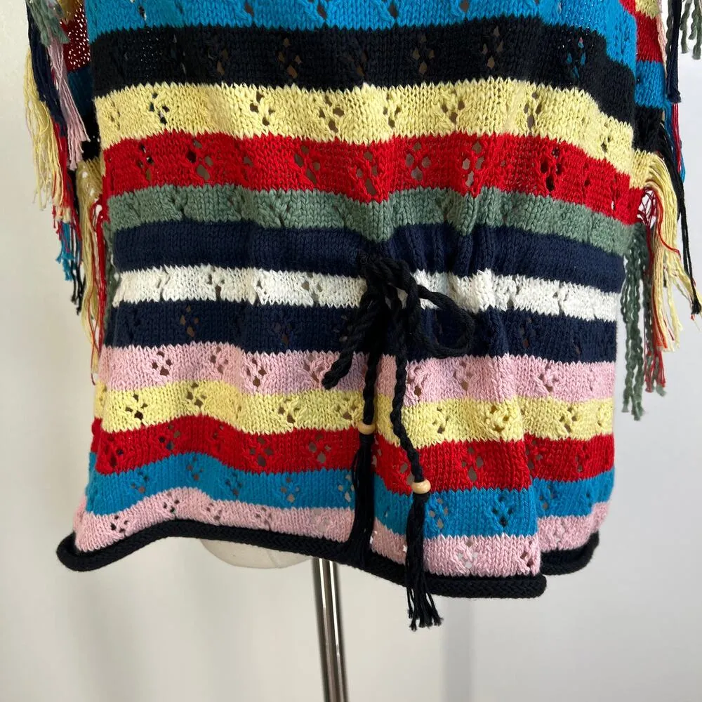 Anthropologie Lingua Franca Marathi Pointelle Sweater Tank Top Blue Size 2X - Image 7