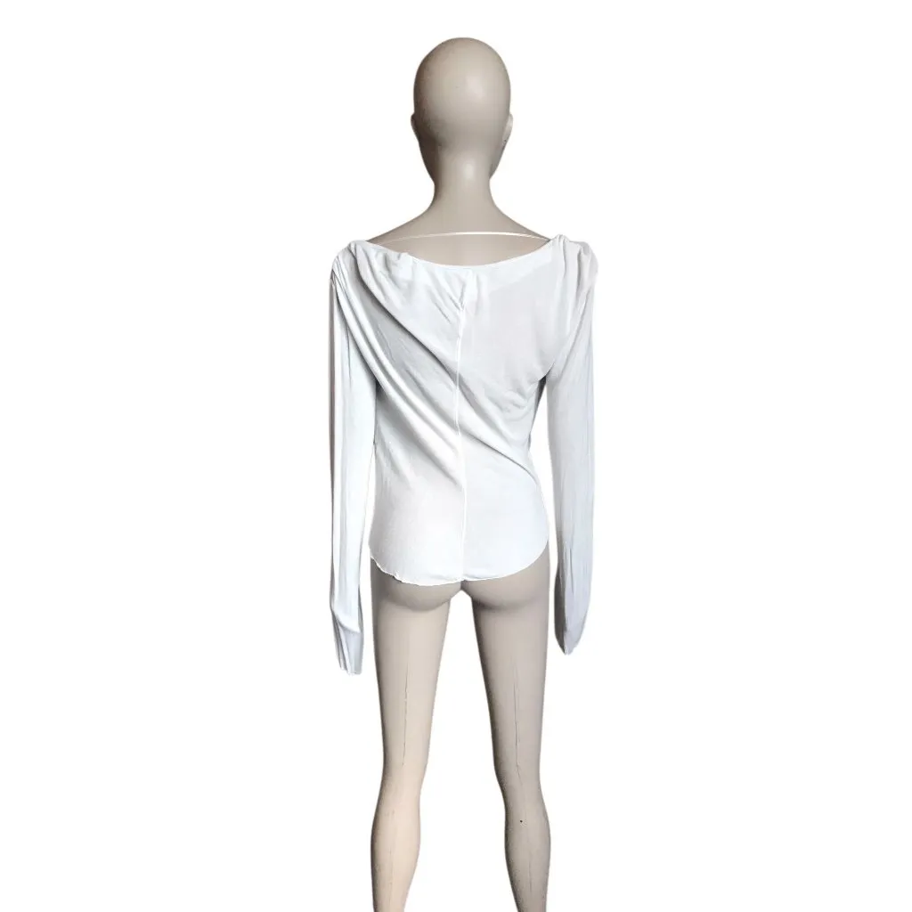 Intimately Free People White Long Sleeve Top - Image 4