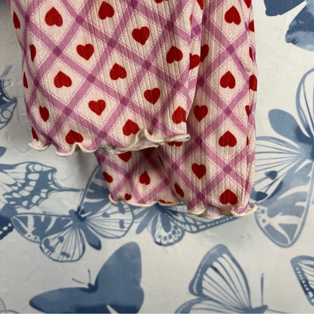 Adore me Audra Novelty Pink pajama set SZ M - Image 10