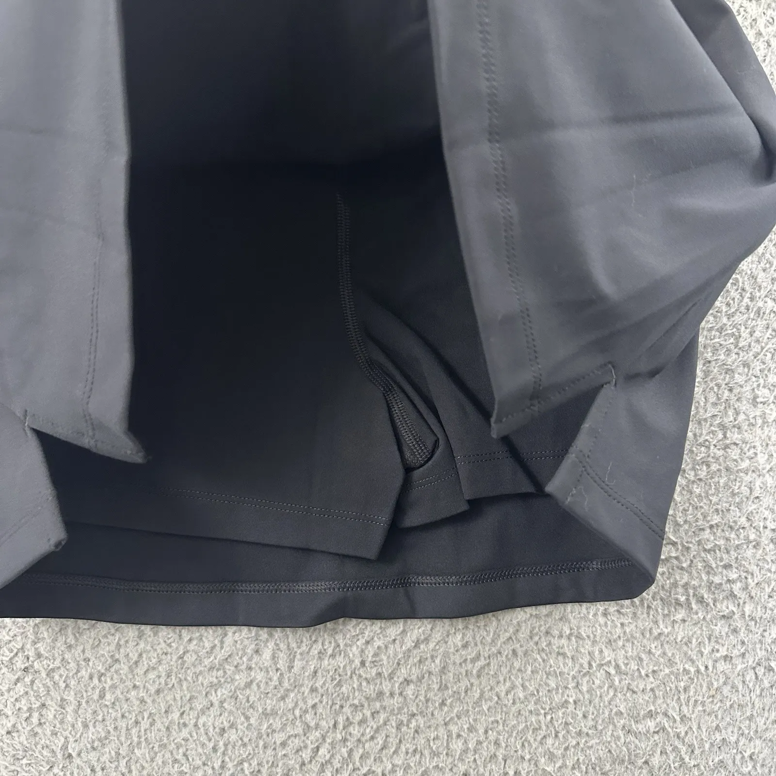 NWT‎ Girlfriend Collective Skirt Skort Black Athletic Athleisure Tennis Women XS - Image 3