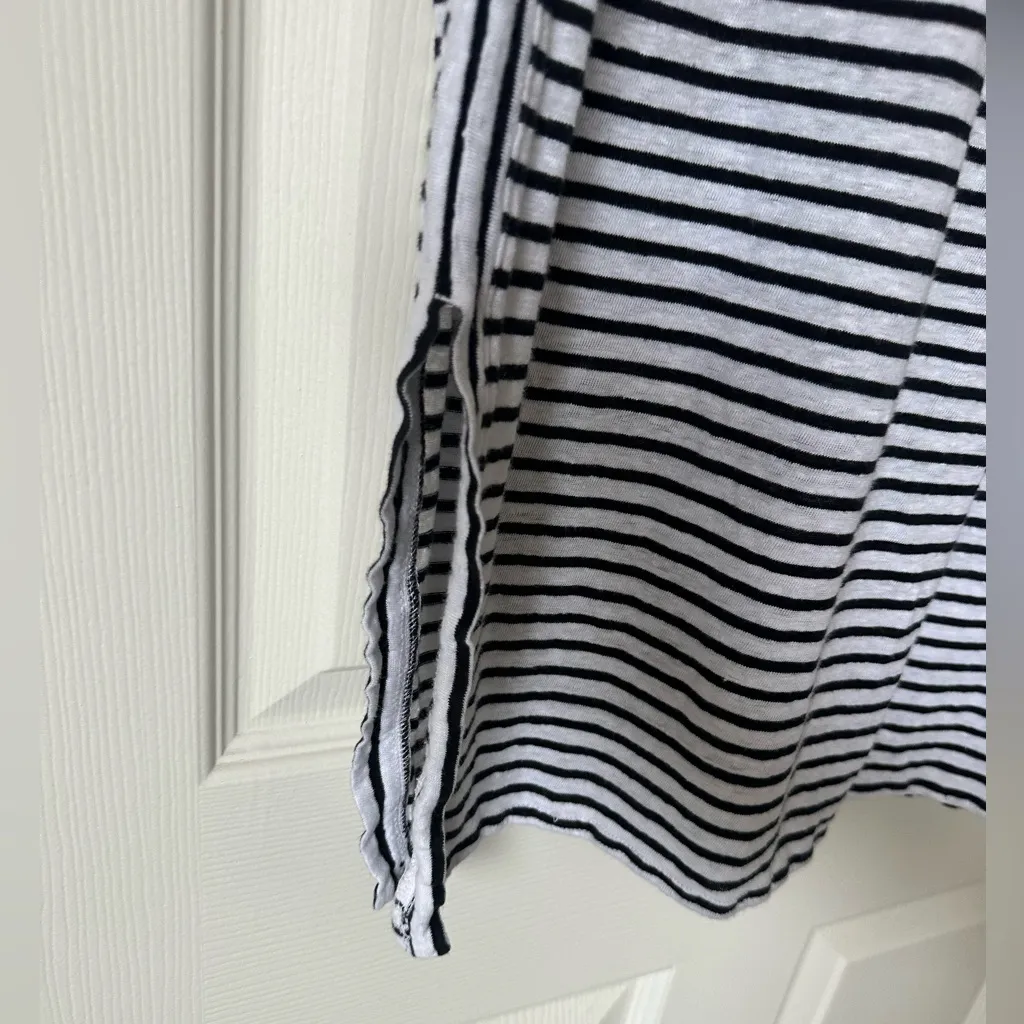 EILEEN FISHER Striped Black and White Women's Skirt. - Image 6