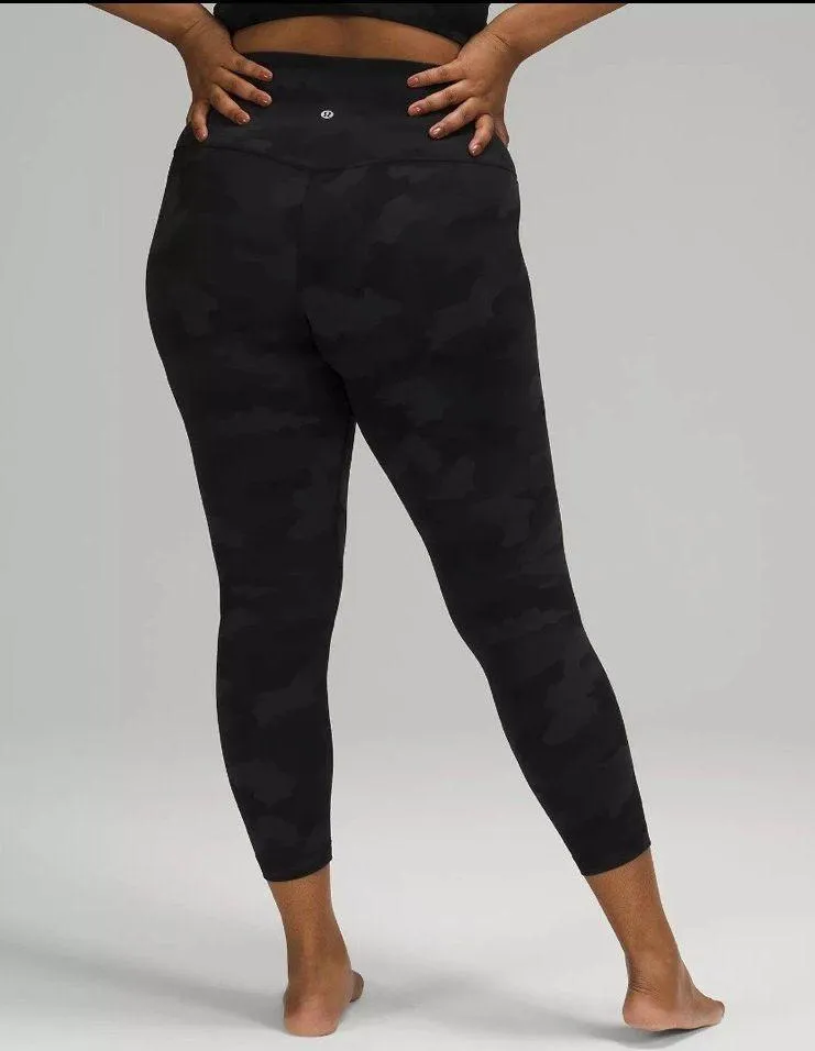 Lululemon Align High-Rise Pant 25" size 10 Heritage 365 Camo Deep Coal Multi - Image 2