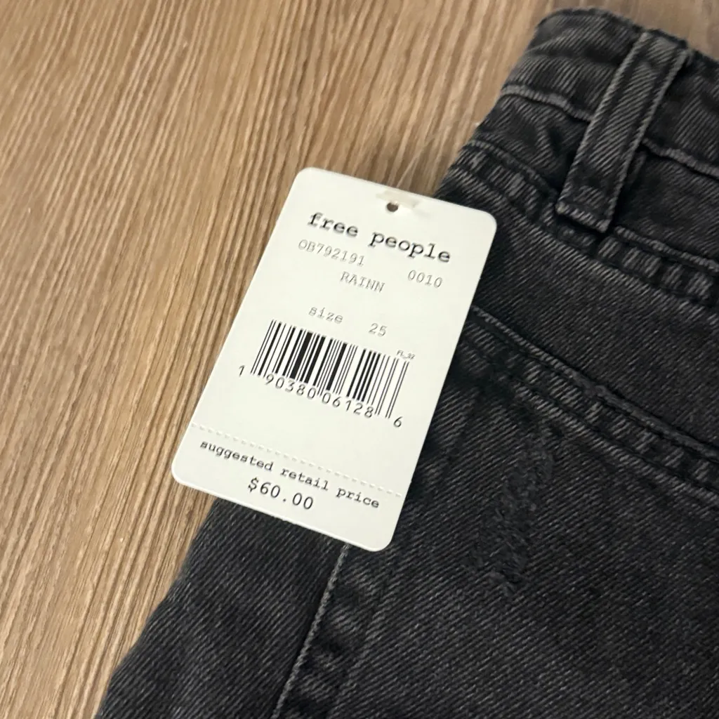 NWT Free People we the free Ripped Denim Skirt - Image 5