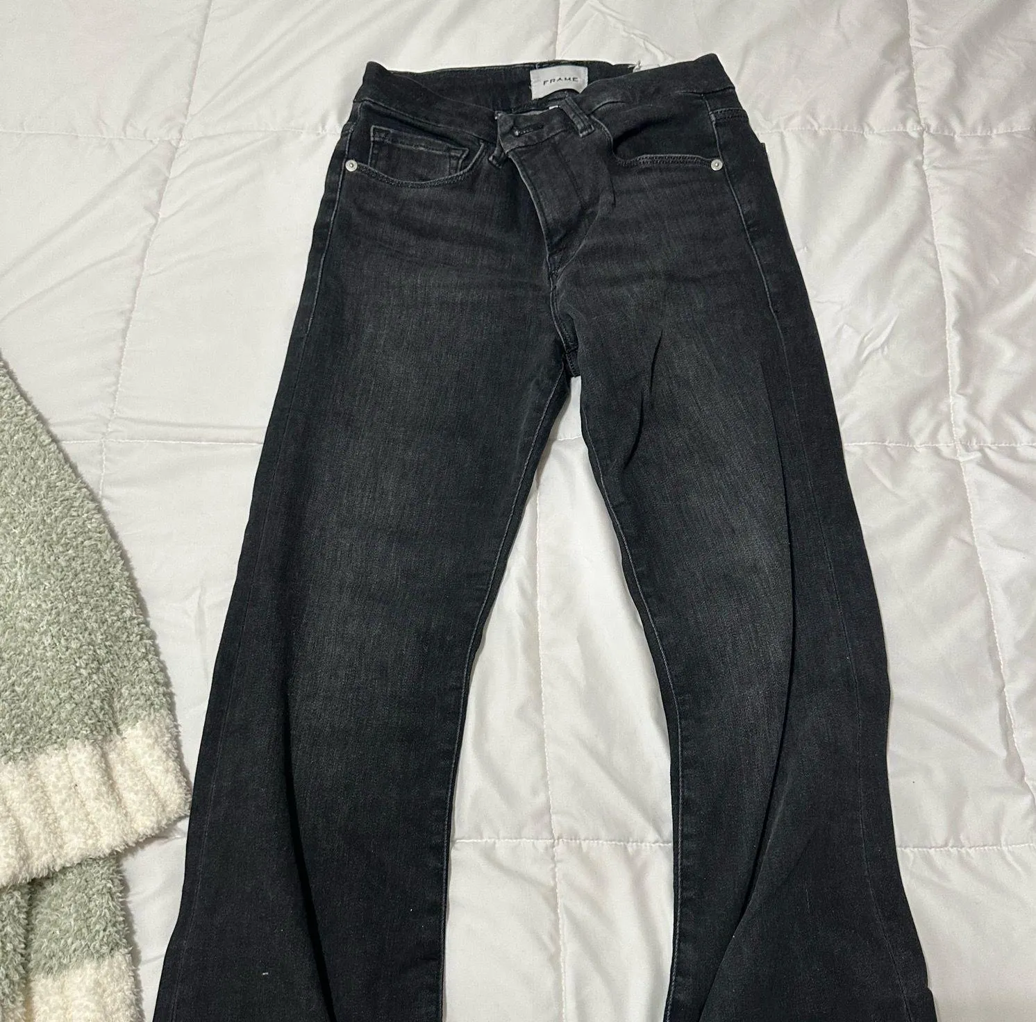 Frame Le Crop Denim Mini Boot - Image 2