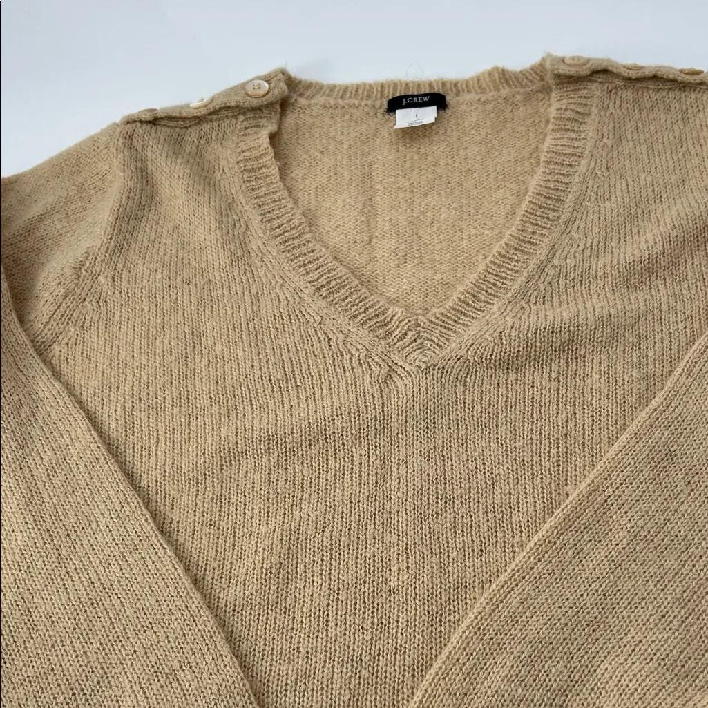 J. Crew Camel Knit Sweater - Image 15