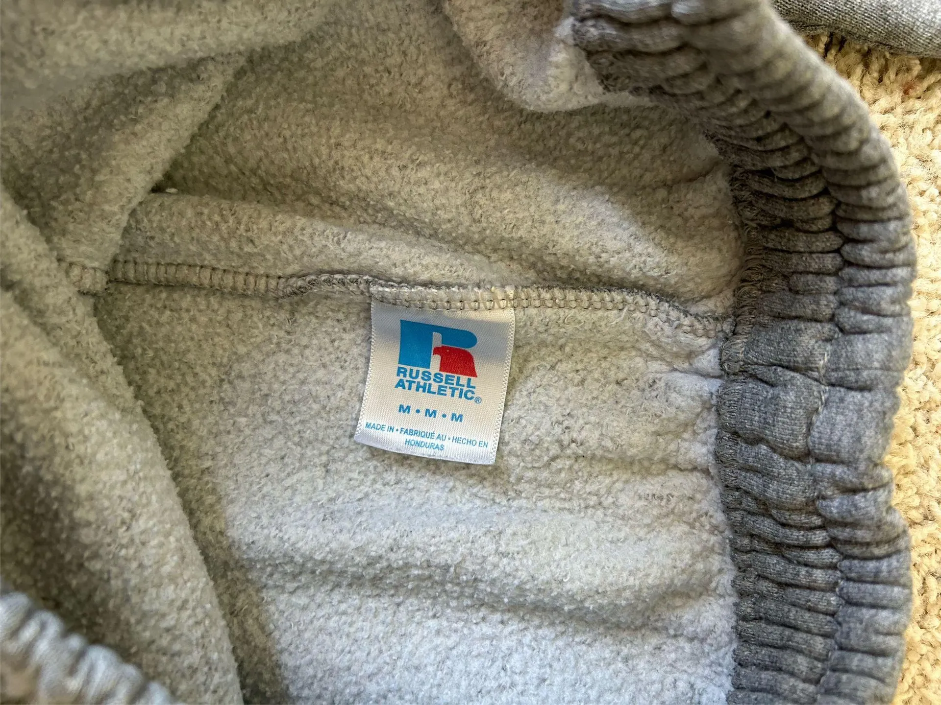 Grey Navy Lacrosse wide leg sweatpants Gray Size M - Image 2